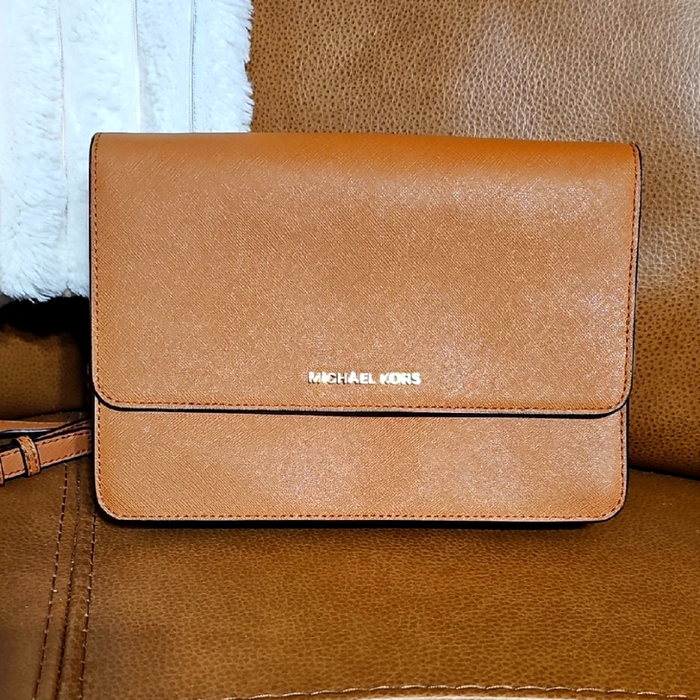 Michael Kors Tan Crossbody Bag